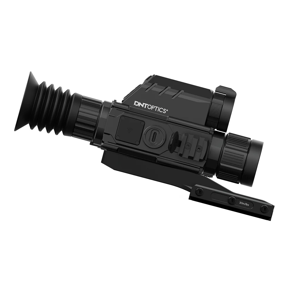 DNT TNC225R – ThermNight Thermal & Night Vision Multispectral Scope with Laser Rangefinder and Ballistic Calculator - Image 2